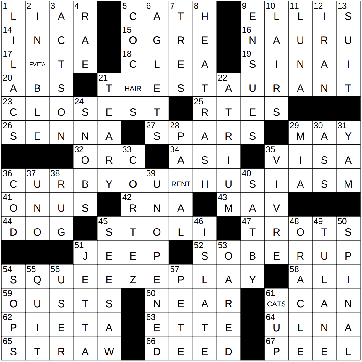 0105 23 NY Times Crossword 5 Jan 23 Thursday NYXCrossword