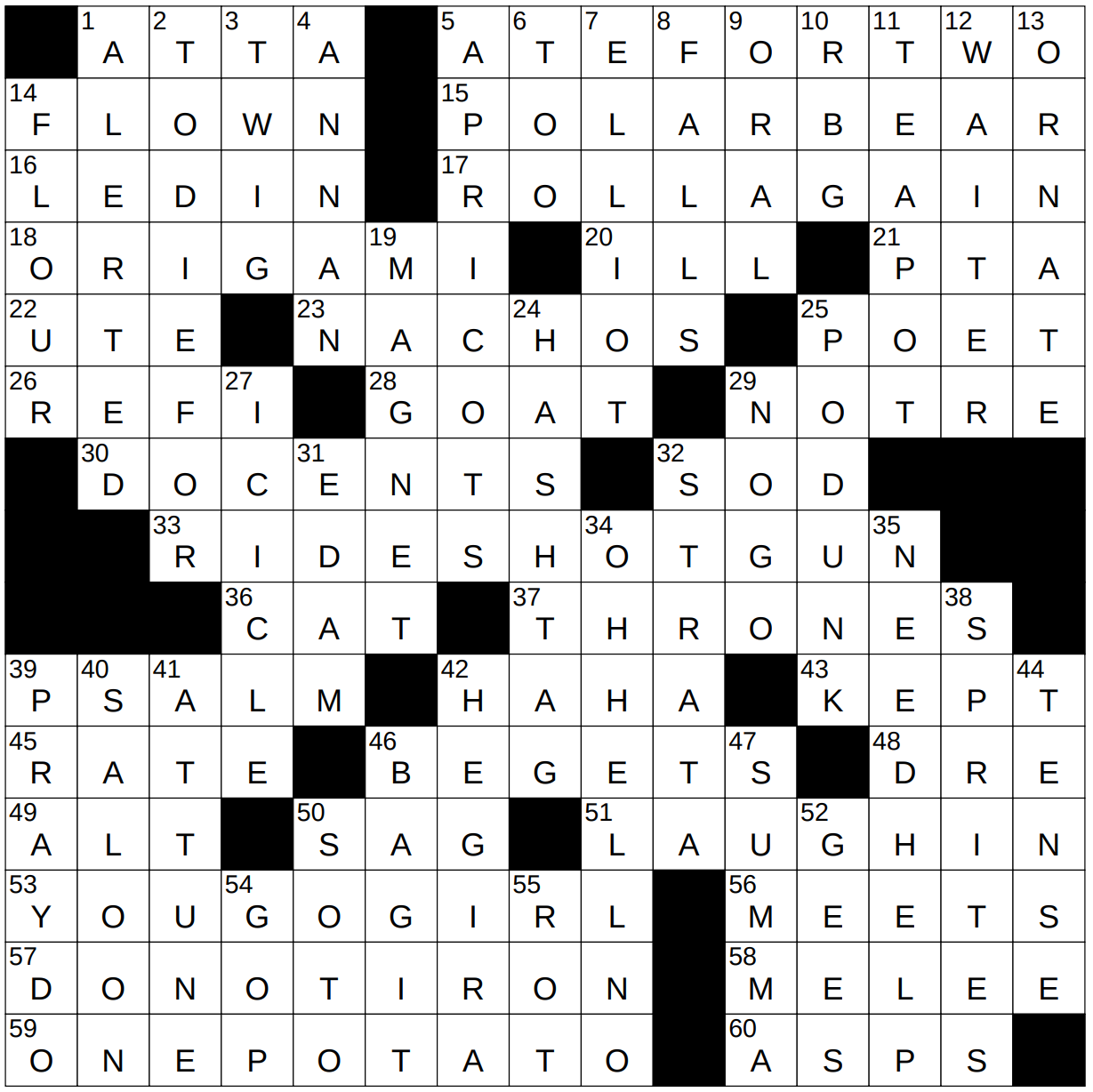 roti flour crossword