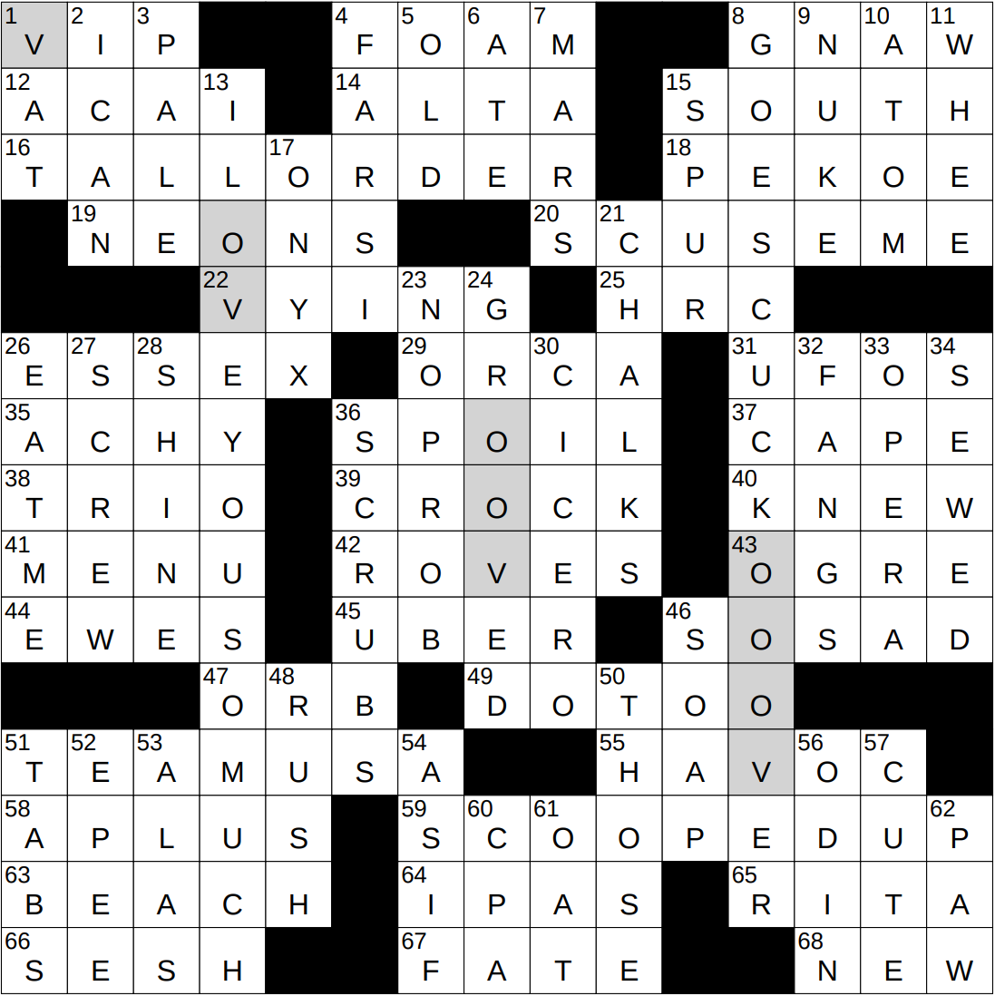 cry before a jump crossword clue