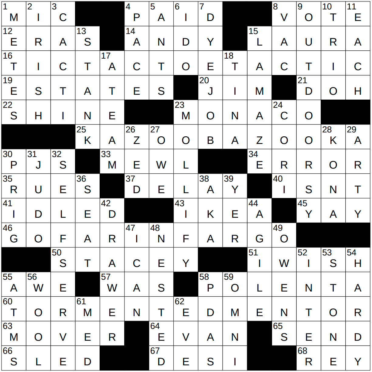 harvest goddess crossword harvest goddess crossword