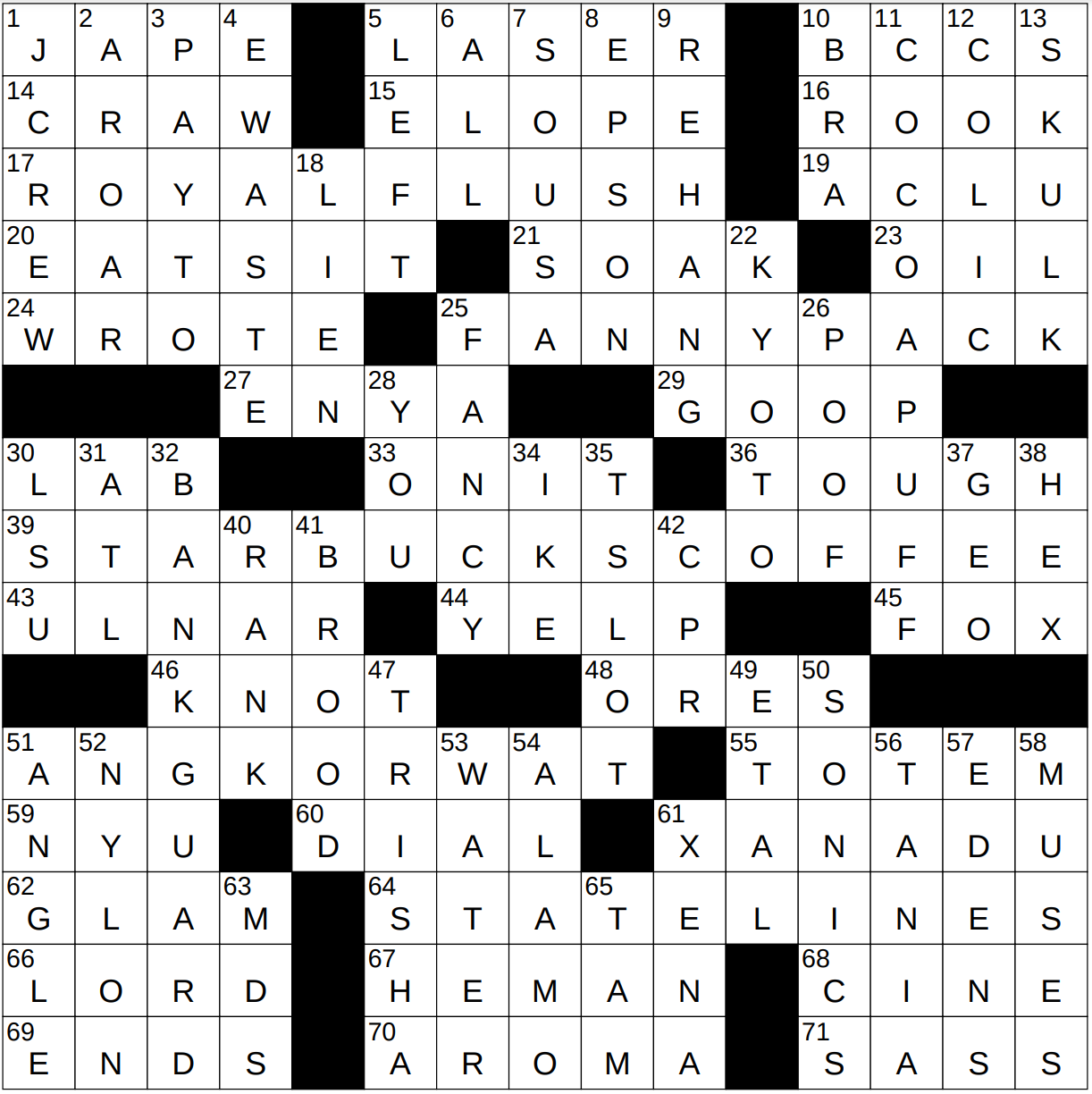 0808 23 NY Times Crossword 8 Aug 23 Tuesday NYXCrossword 0808 23 NY Times Crossword 8 Aug 23 Tuesday NYXCrossword
