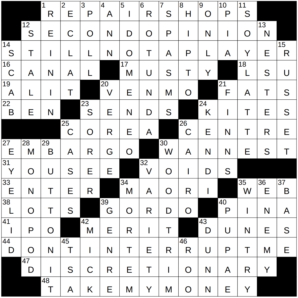 deceptive ploys nyt crossword