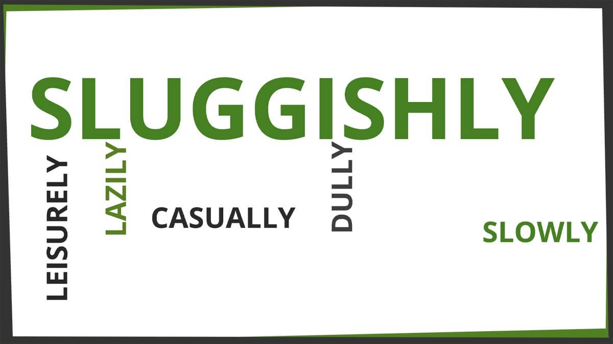 All Answers To The Crossword Clue Sluggishly Word grabber