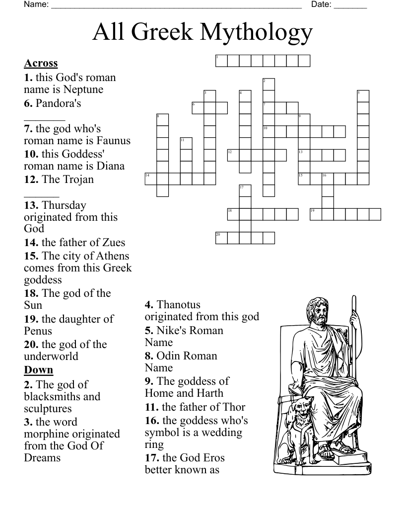 greek letters crossword puzzle clue