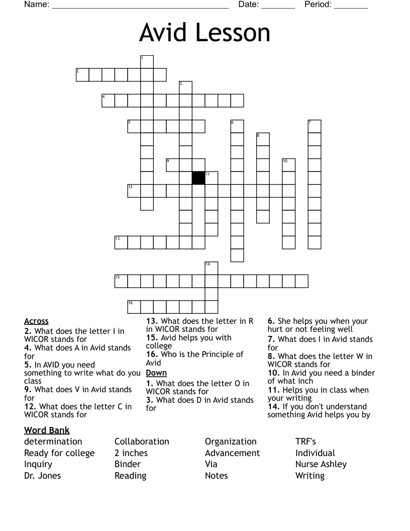 Avid Enthusiast Crossword Clue 5 Letters