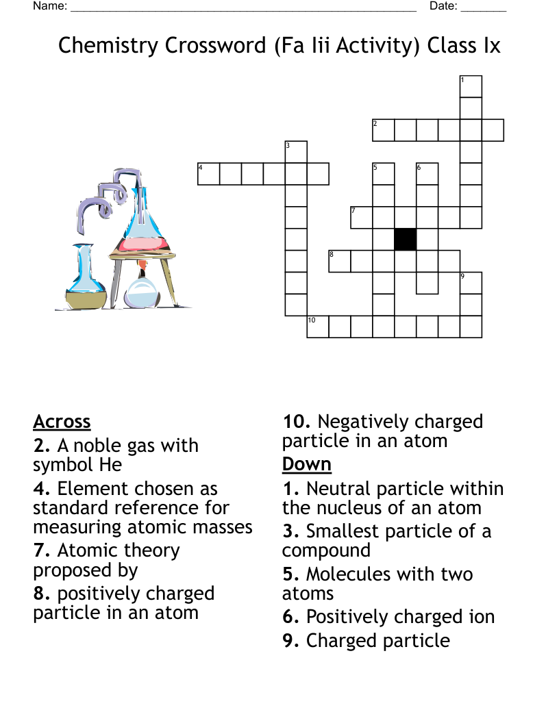 charged particle crossword clue