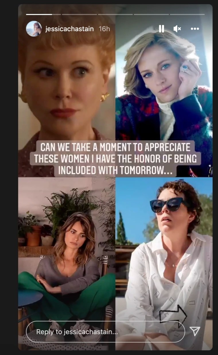 actress jessica crossword clue