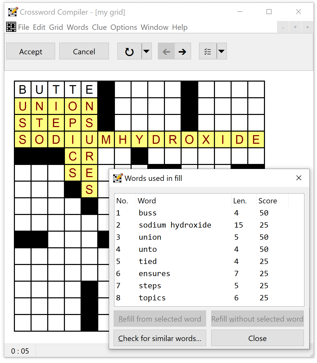 allow crossword clue