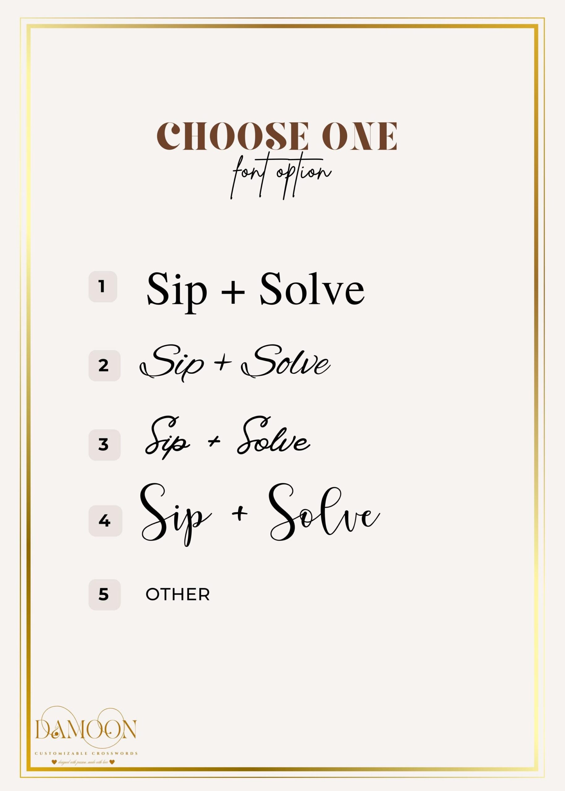 crossword clue choose