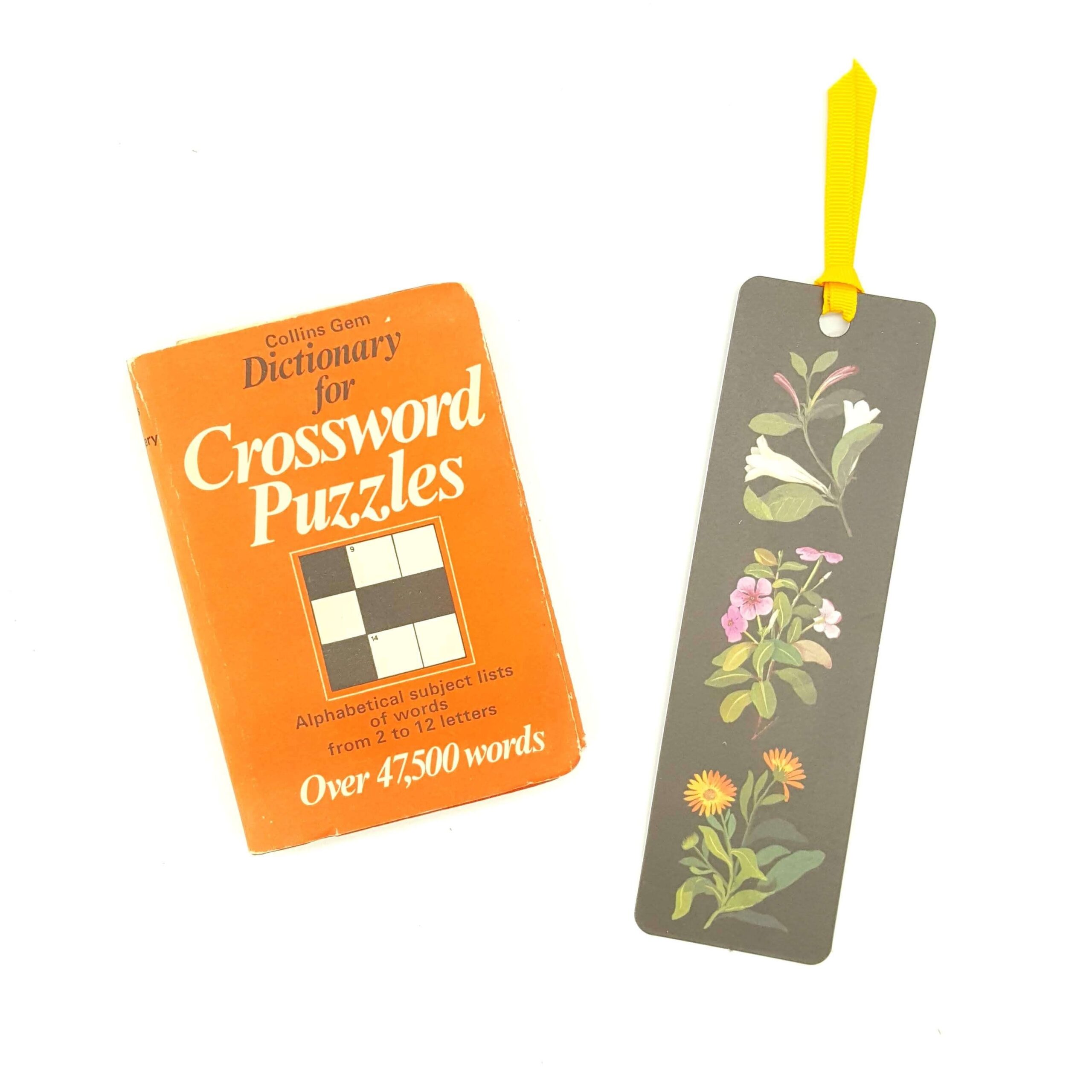 Dictionary For Crossword Puzzles Miniature Book Etsy