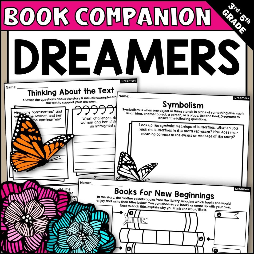 Dreamers By Yuyi Morales Read aloud Activities And Book Companion Etsy Dreamers By Yuyi Morales Read aloud Activities And Book Companion Etsy