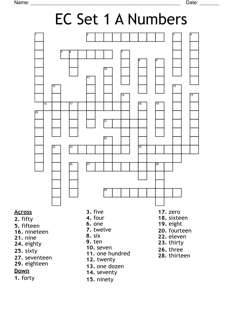 set of nine crossword clue