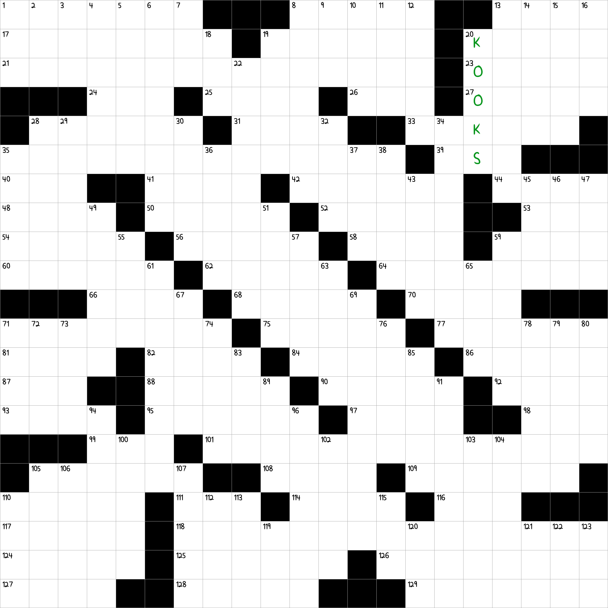 Eccentric Types NYT Crossword Clue December 15 2024