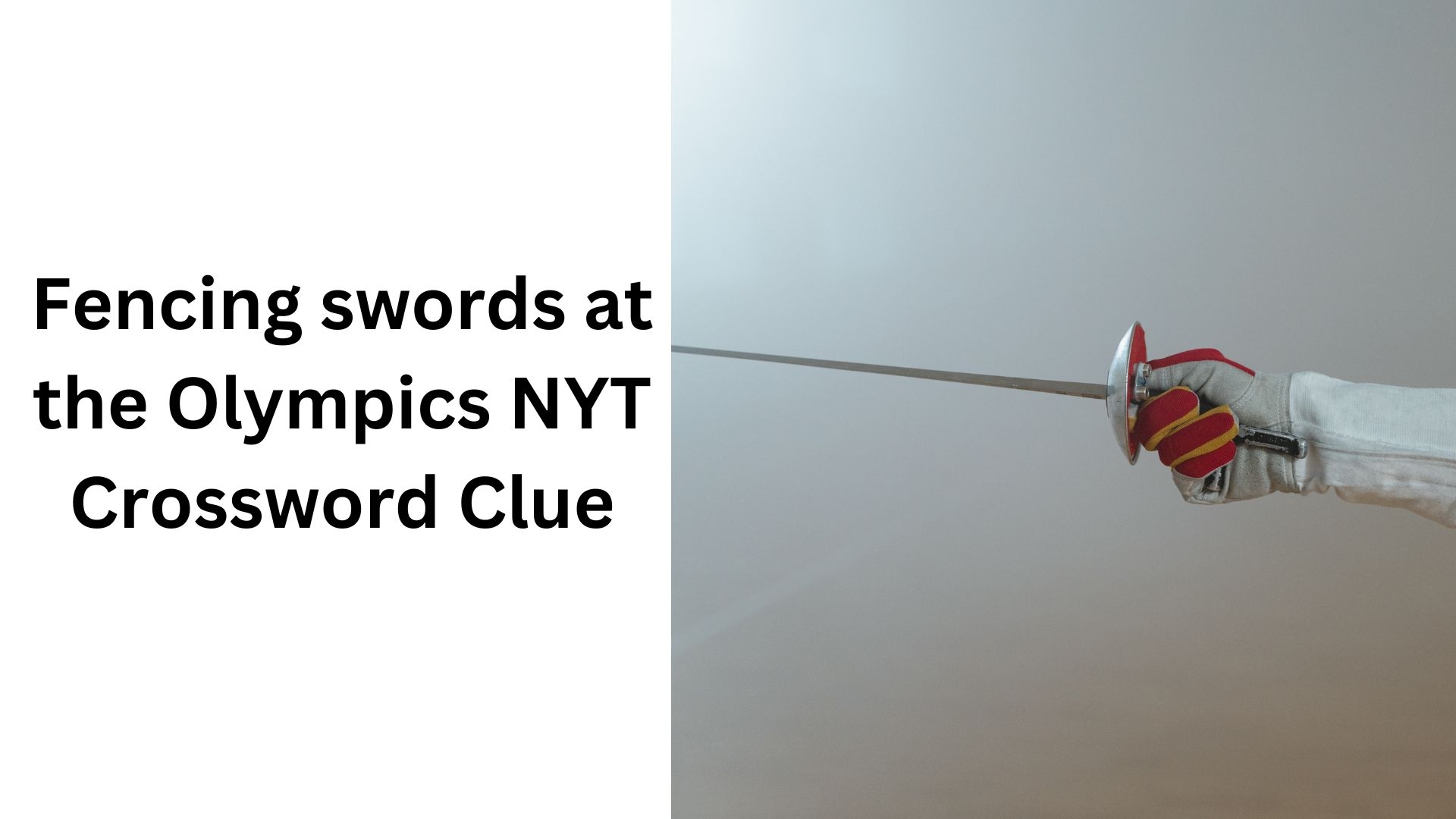 fencing sword crossword clue fencing sword crossword clue