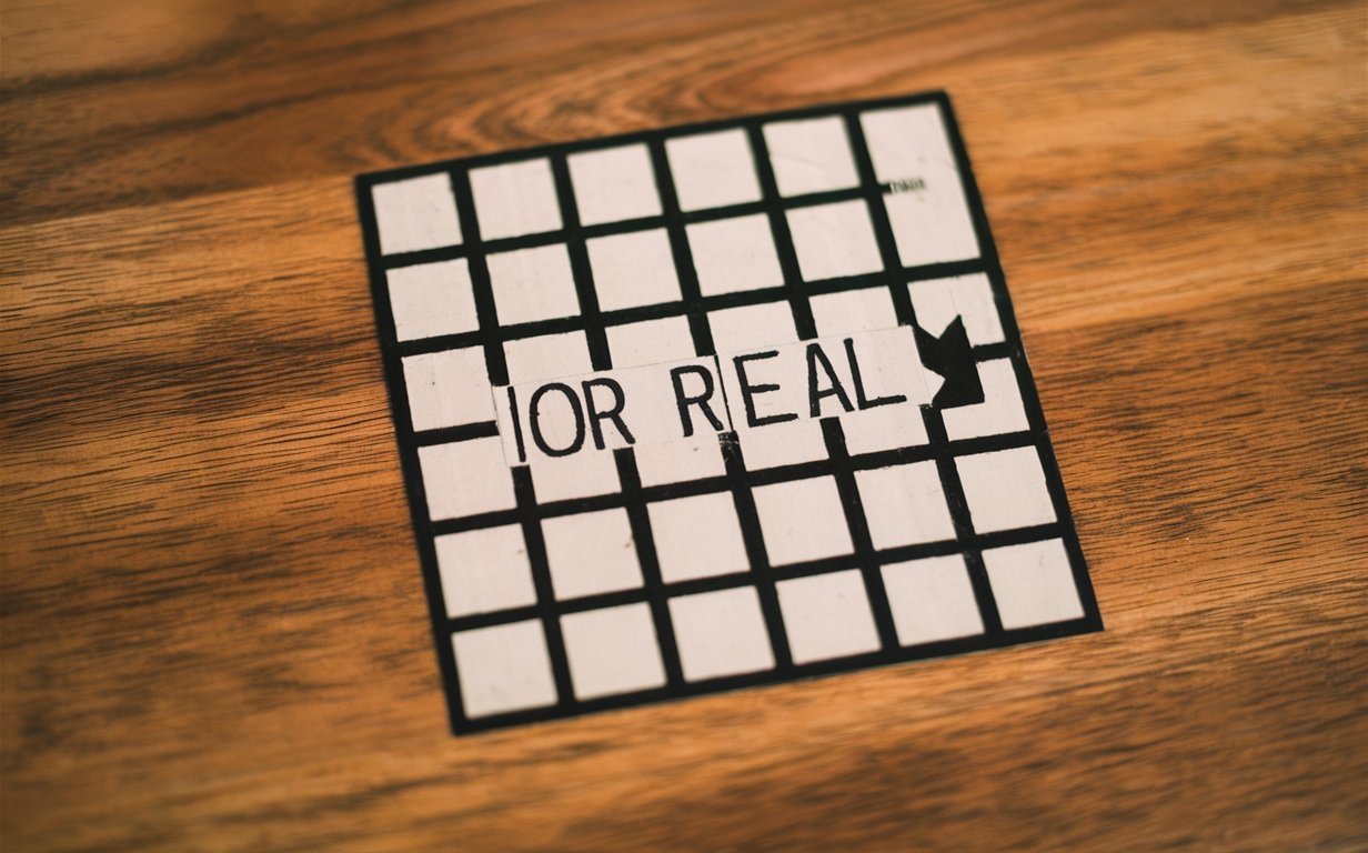 for real tho crossword