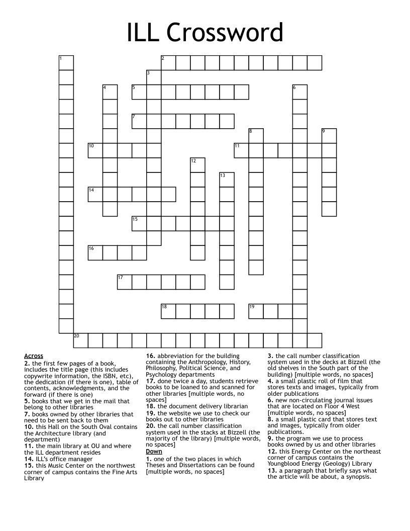 illwill crossword clue