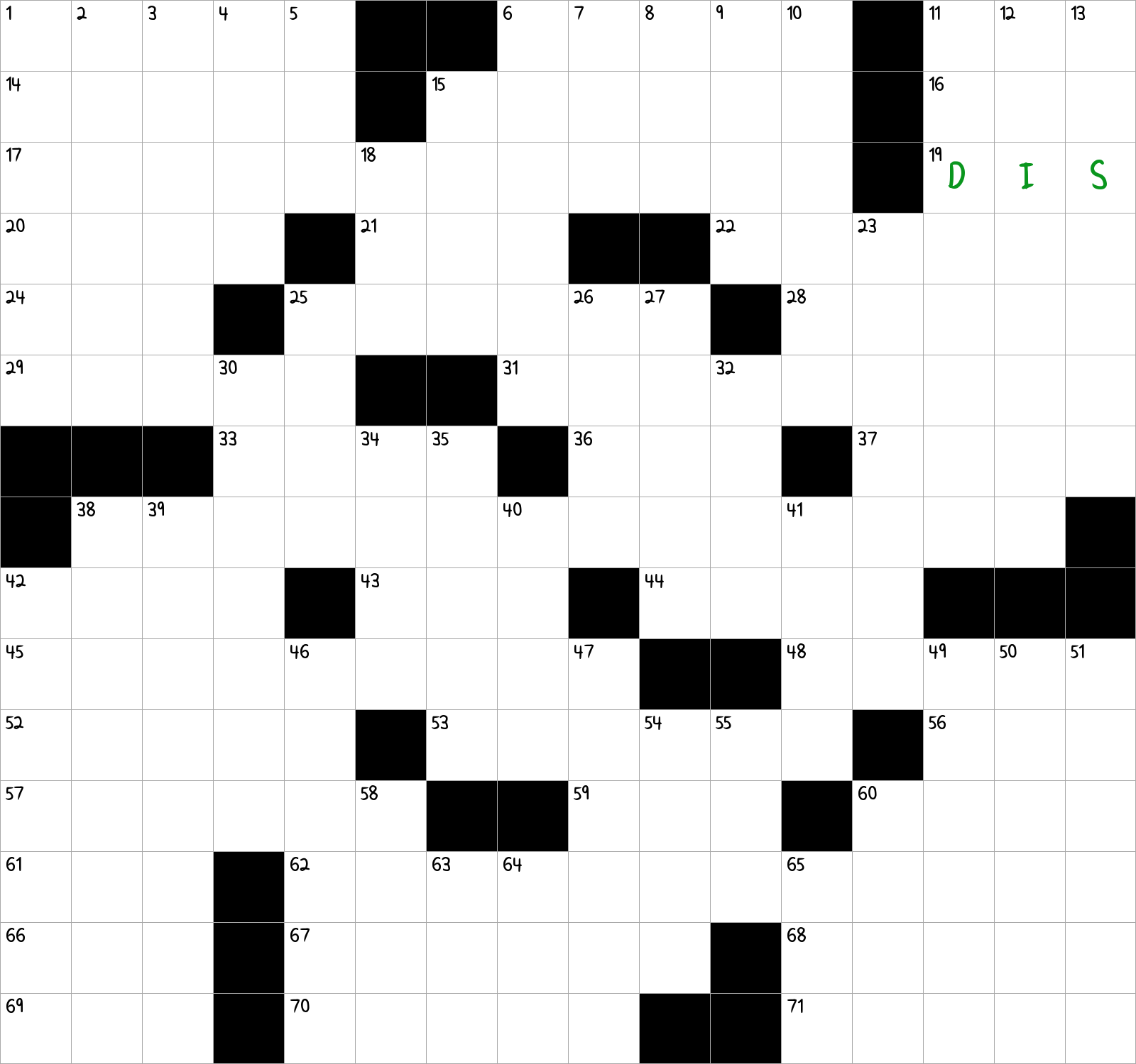 Insult NYT Crossword Clue October 8 2024