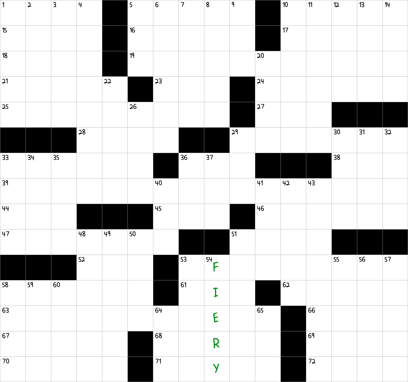 intense passion nyt crossword