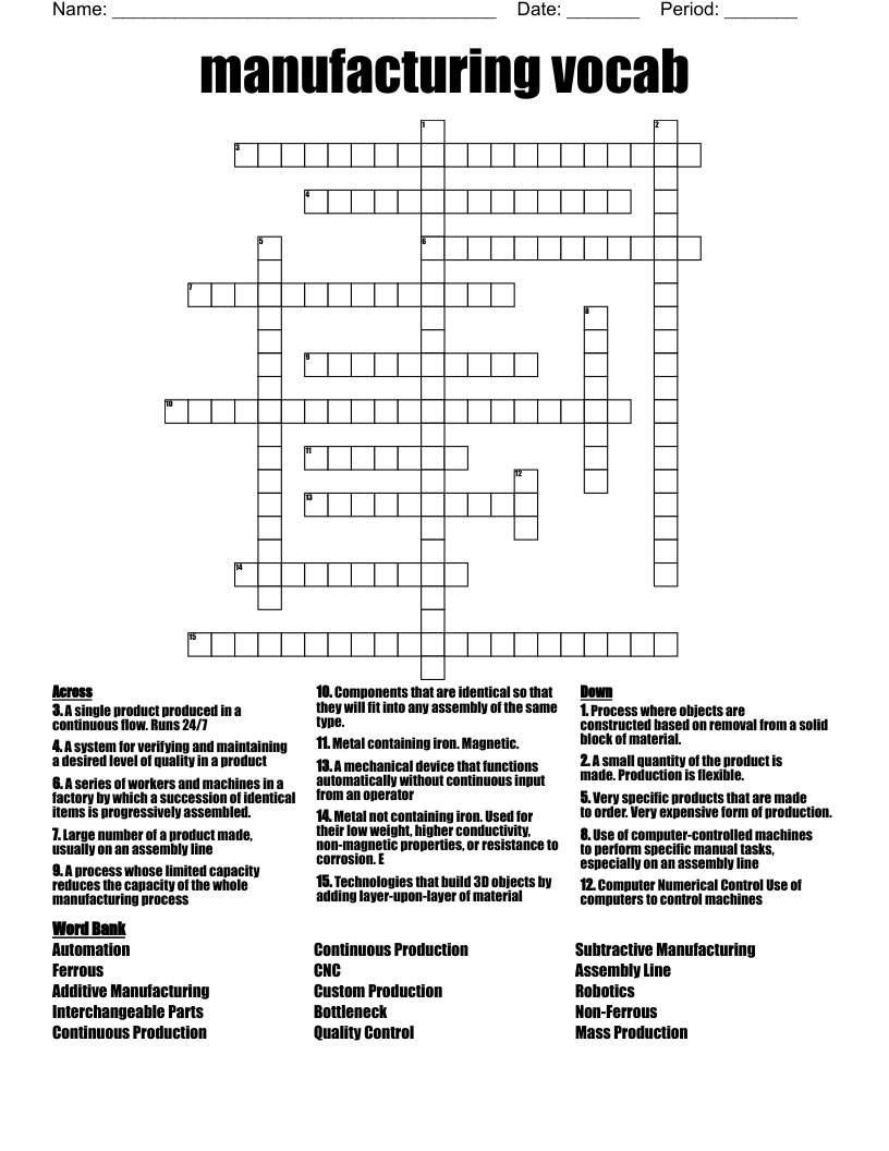 Kyller Pickle Crossword WordMint