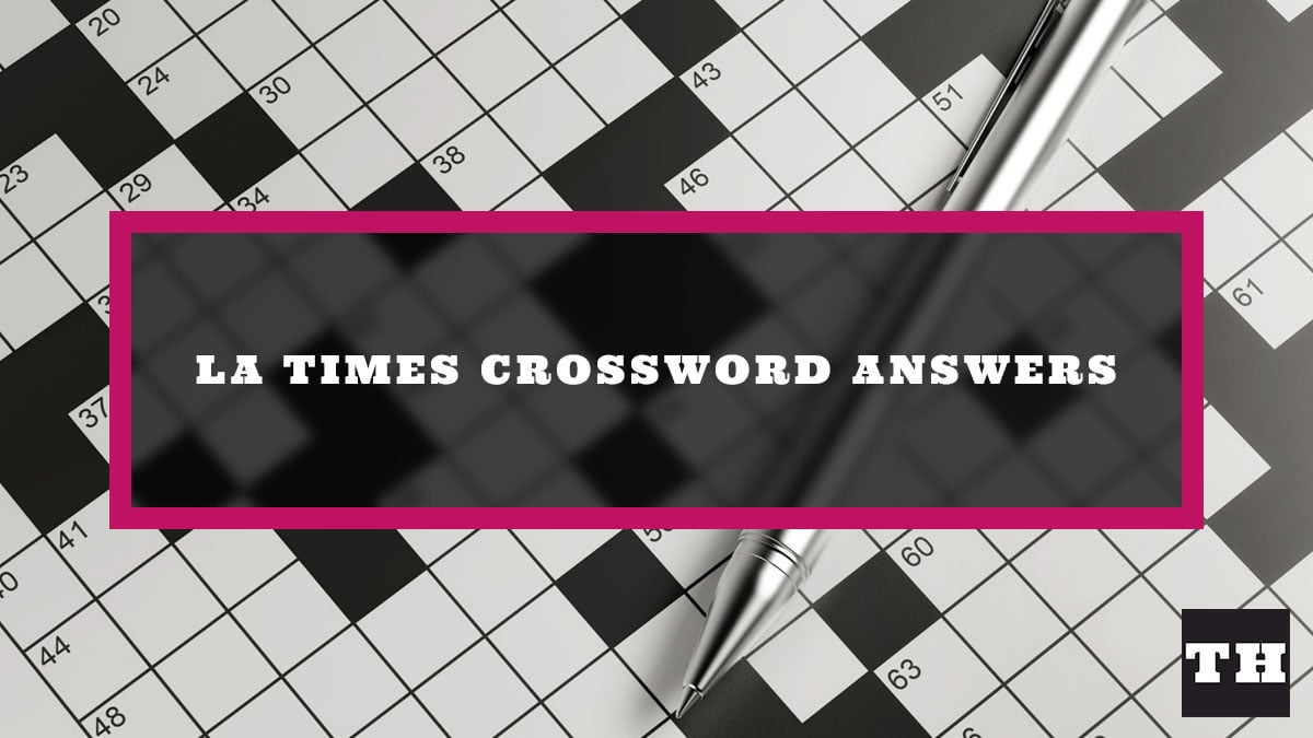 la times crossword solution
