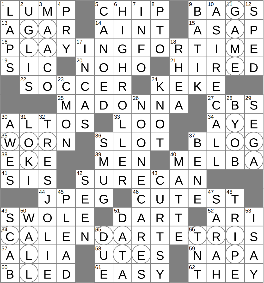 all together crossword clue