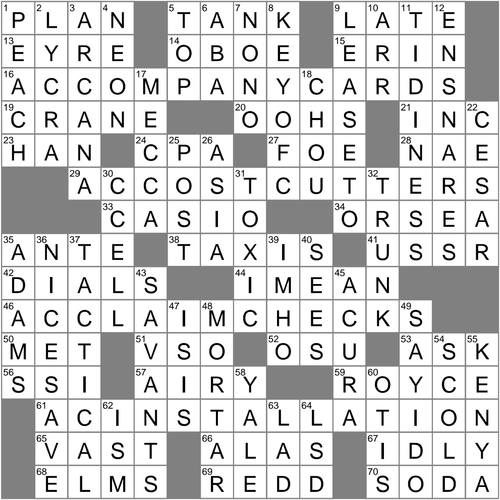 Learned Experts Crossword Clue Archives LAXCrossword Learned Experts Crossword Clue Archives LAXCrossword