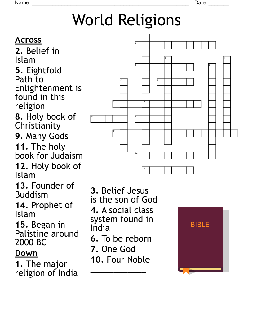 religious messengers crossword clue