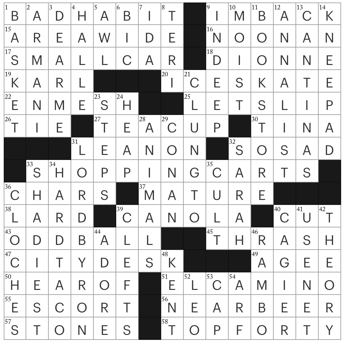 Narrow Coastal Inlet Crossword Clue