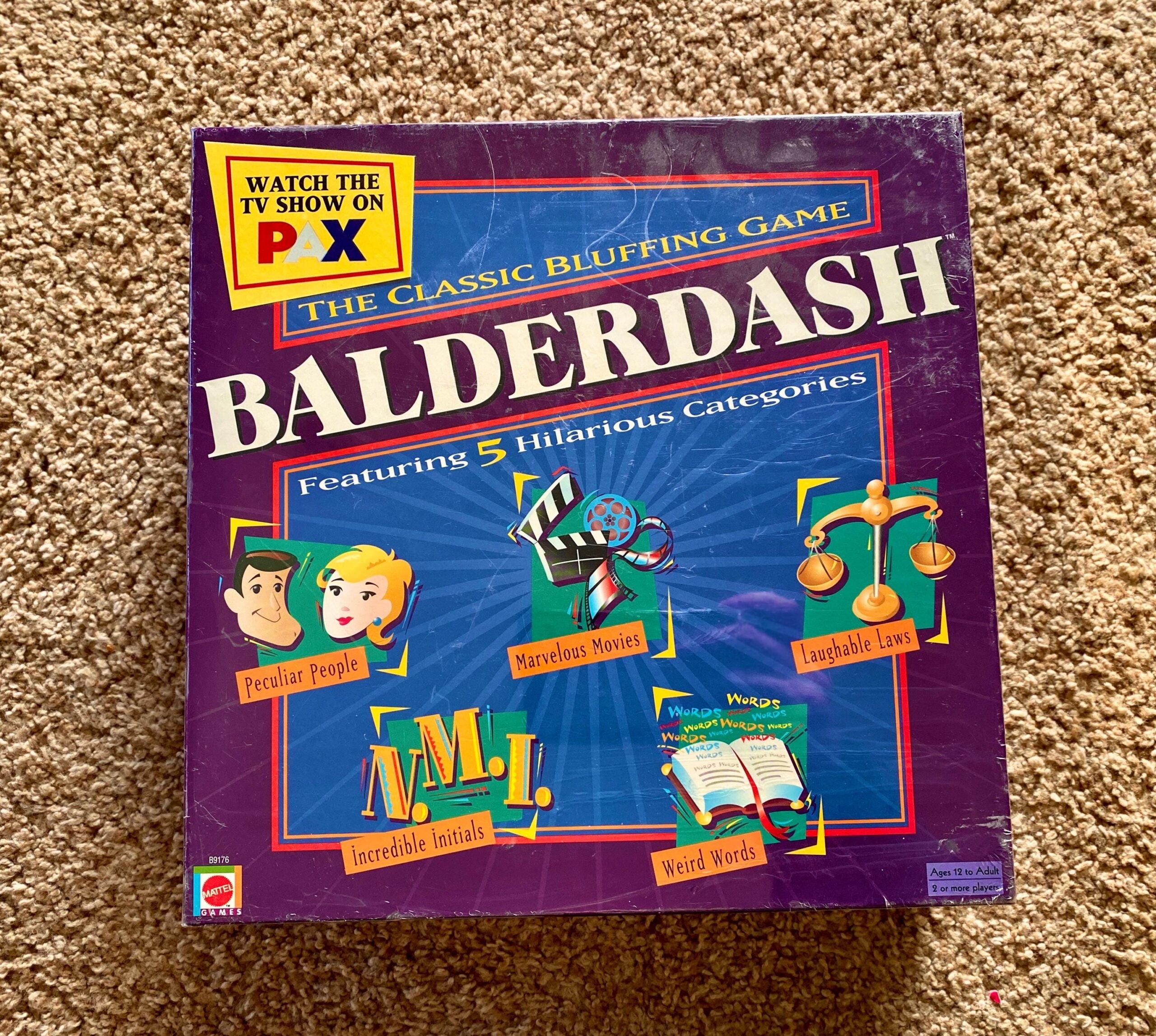 New 2003 balderdash The Classic Bluffing Board Game Family Game Night Party Games sealed Etsy