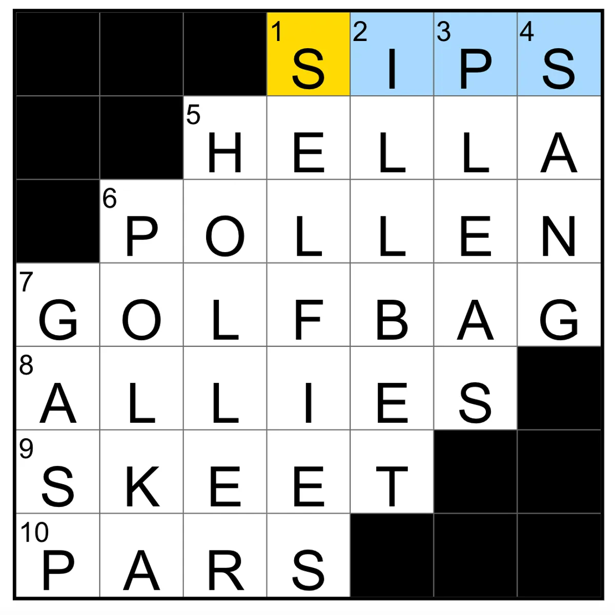 mini crossword hints today