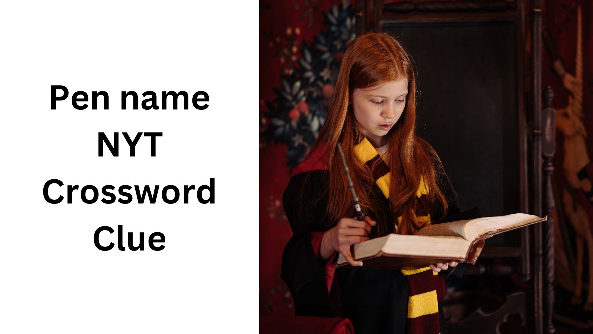 Pen Name NYT Crossword Clue November 1 2024