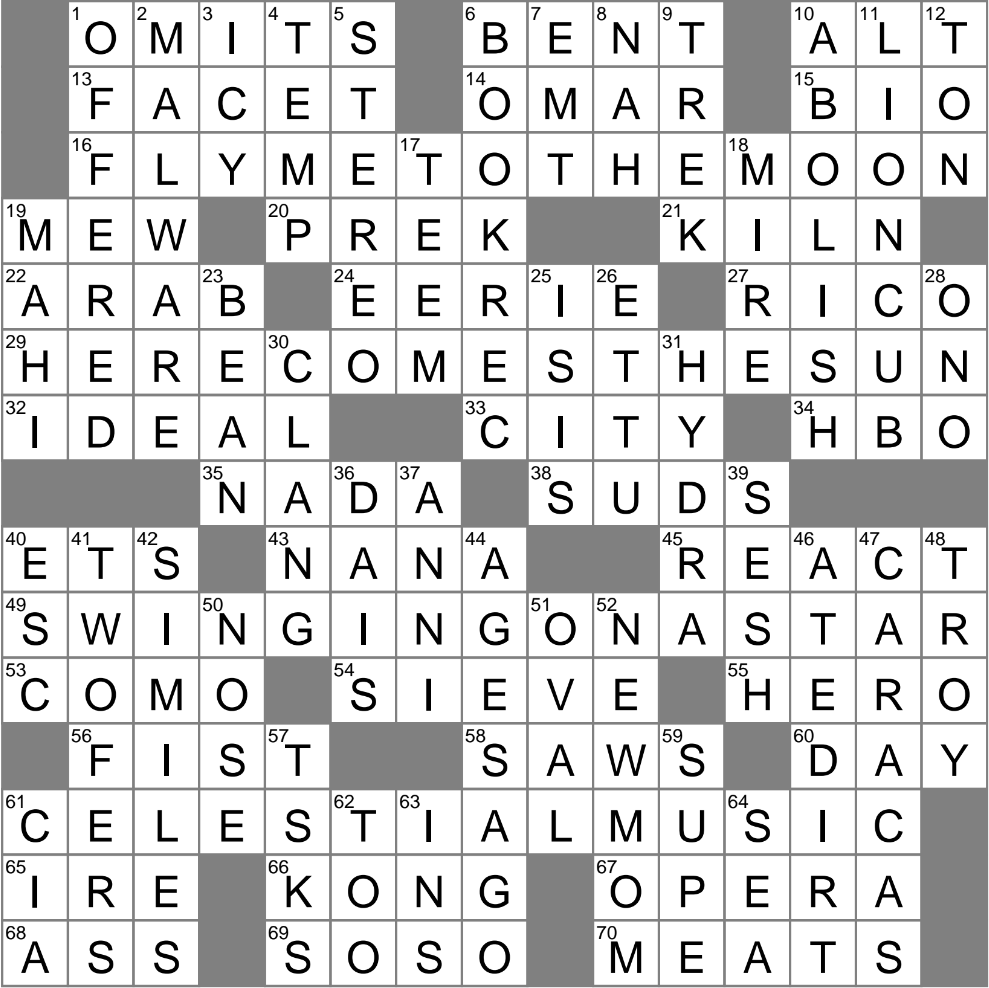 Put Up For Sale Crossword Clue Archives LAXCrossword