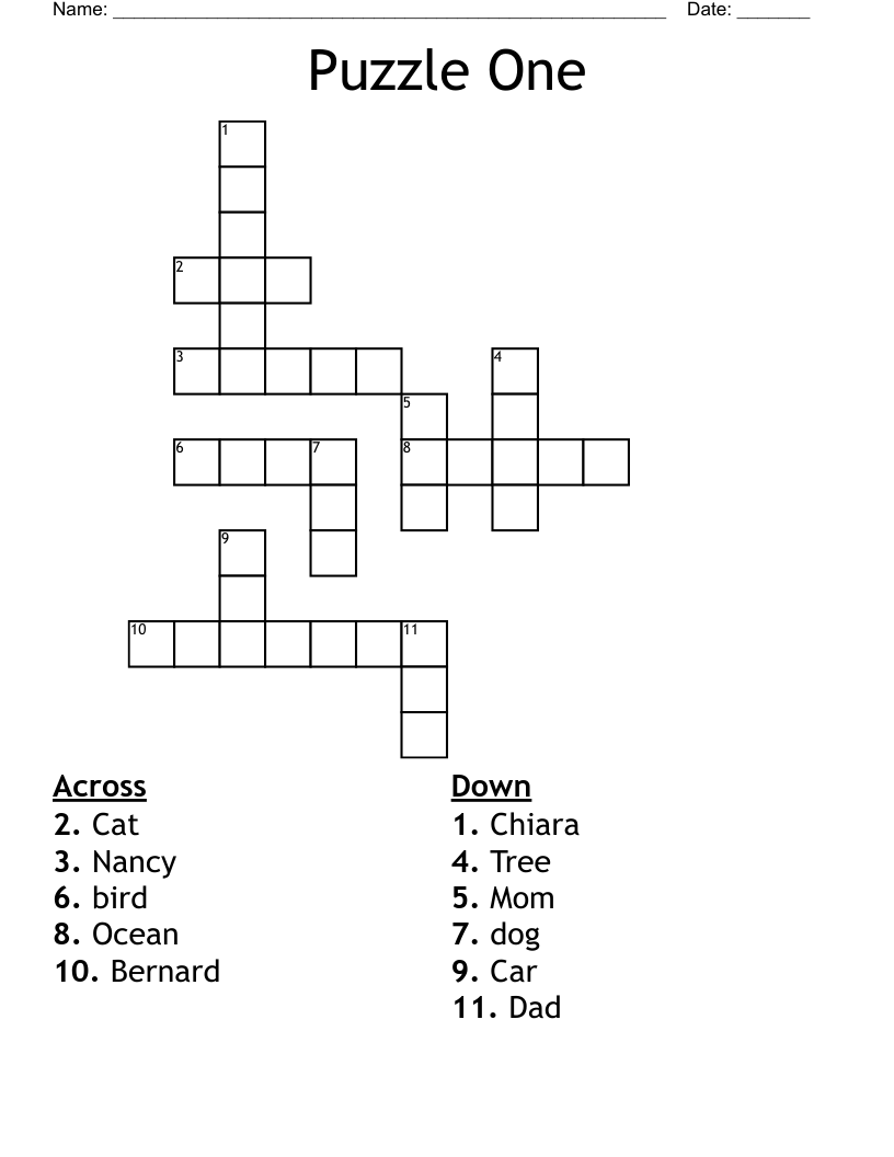 one across crossword help