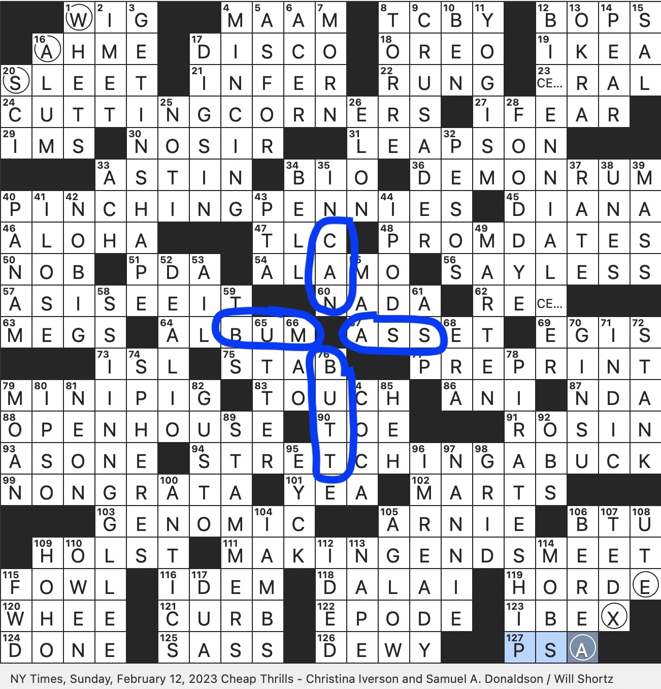 Rex Parker Does The NYT Crossword Puzzle Former Name Of A Kansas Arena That Commemorated A 1976 U S Anniversary SUN 2 12 23 Triumphant Shout At A Crossword Tournament Beast With