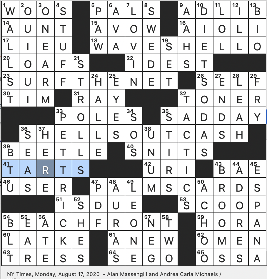 Rex Parker Does The NYT Crossword Puzzle Property Along The Ocean MON 8 17 20 Greek Peak In Thessaly Spoonful 1960s Pop Group Needs For Playing Quidditch Rex Parker Does The NYT Crossword Puzzle Property Along The Ocean MON 8 17 20 Greek Peak In Thessaly Spoonful 1960s Pop Group Needs For Playing Quidditch
