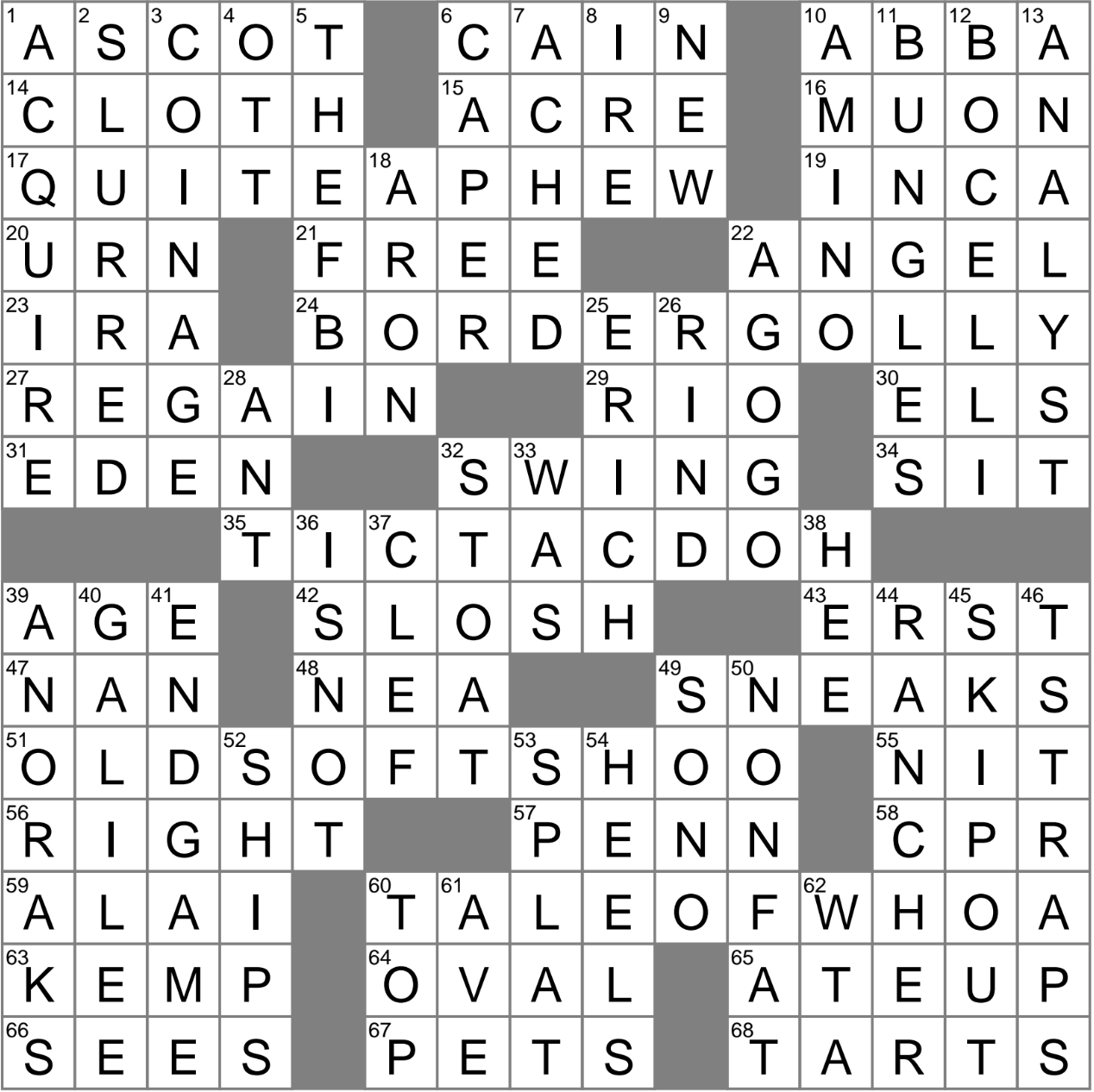 subatomic particle crossword