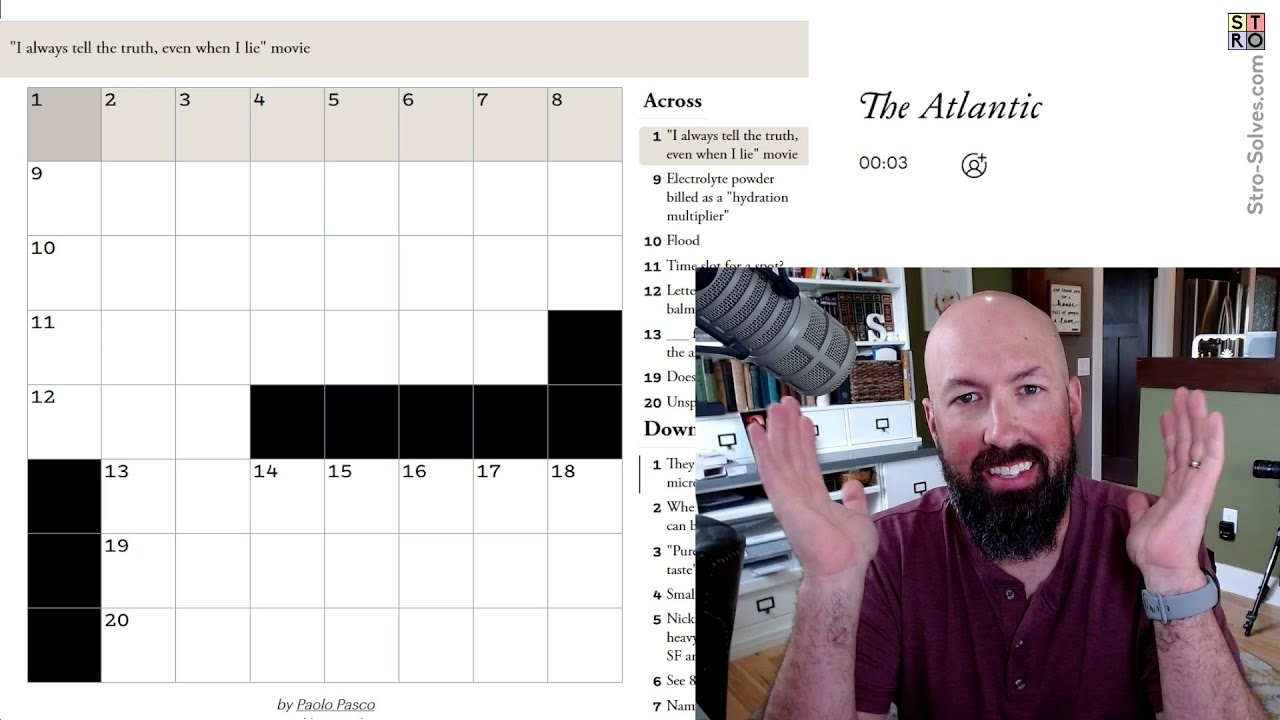 The Atlantic Mini Crossword July 24 YouTube The Atlantic Mini Crossword July 24 YouTube