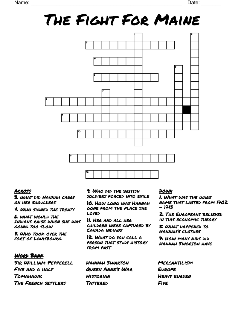 heavy burden crossword clue