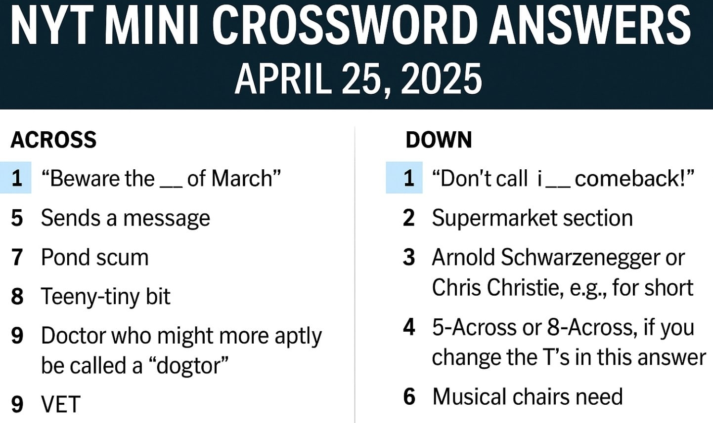 mini crossword nyt answers mini crossword nyt answers