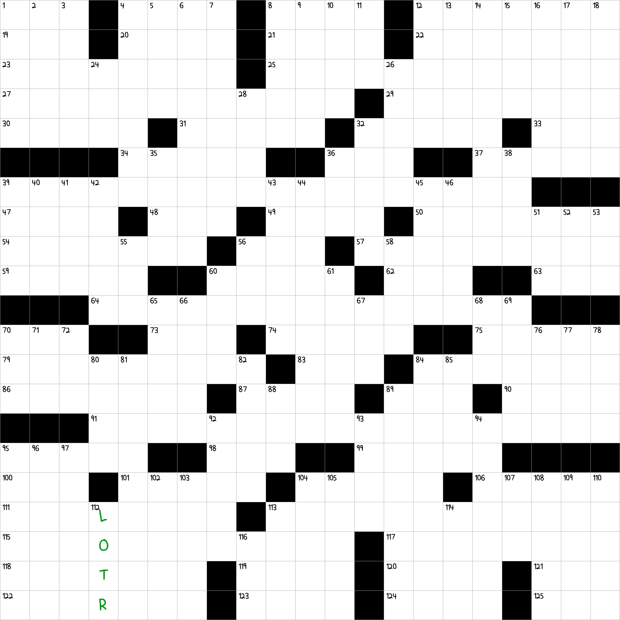 tolkien beast crossword clue