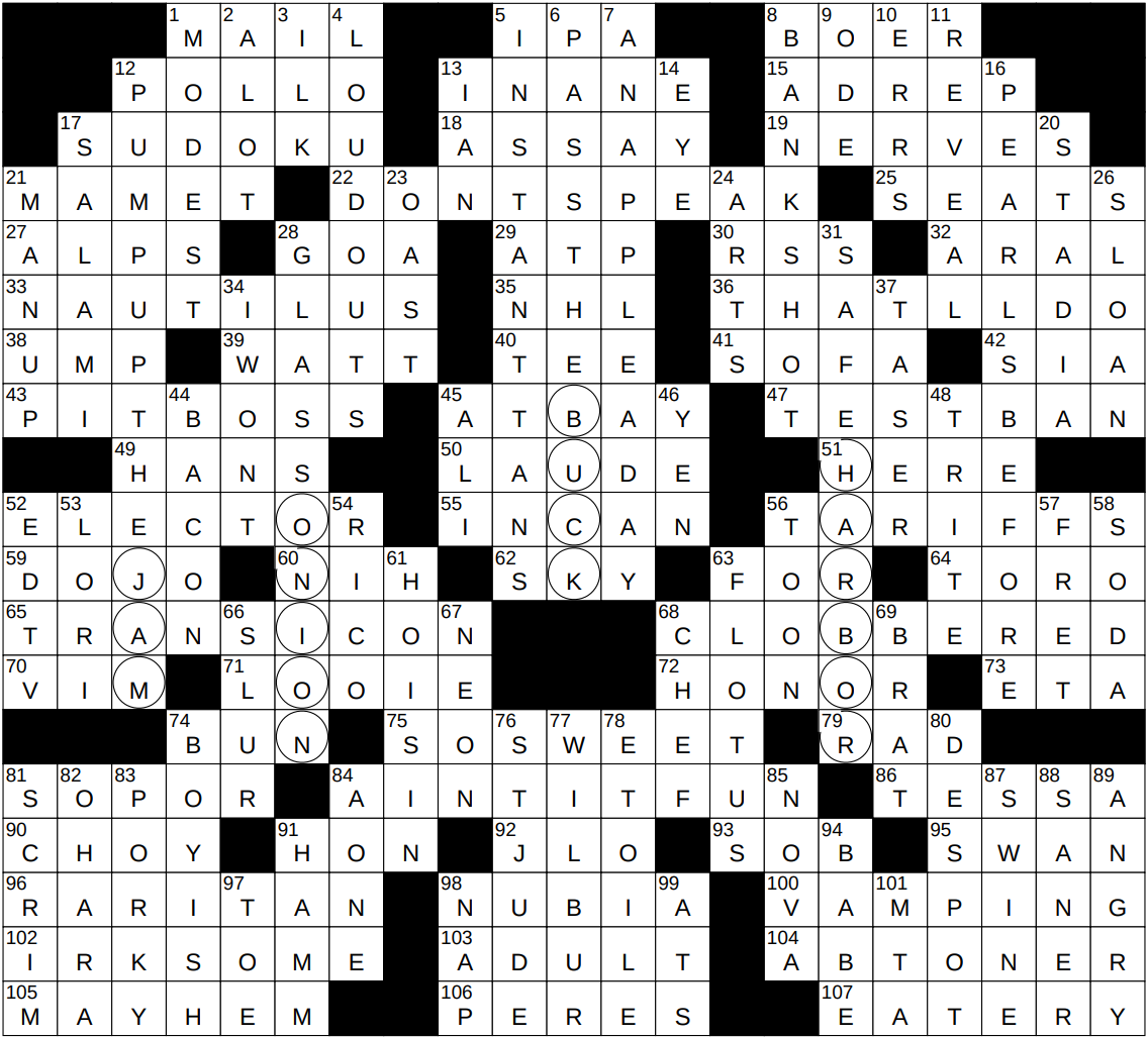 brewers kiln crossword clue