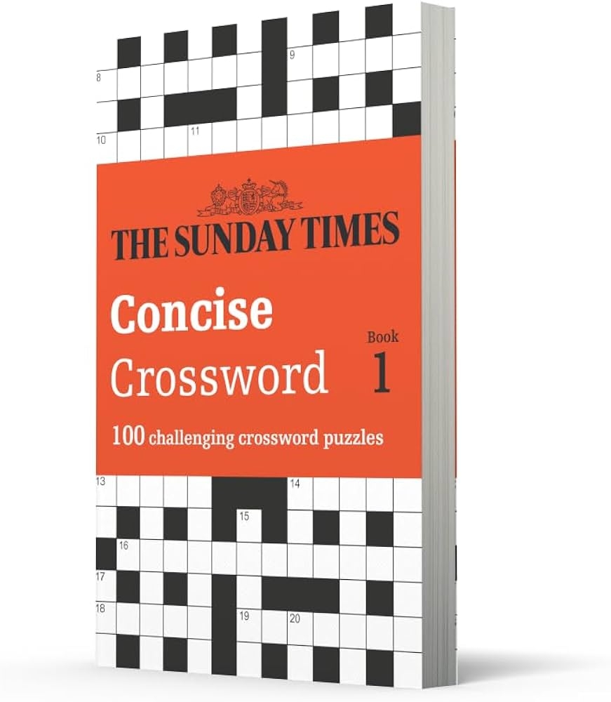 Amazon The Sunday Times Concise Crossword Book 1 100 Challenging Puzzles From The Sunday Times Sunday Times Puzzle Books 9780008300890 The Times Mind Games Books