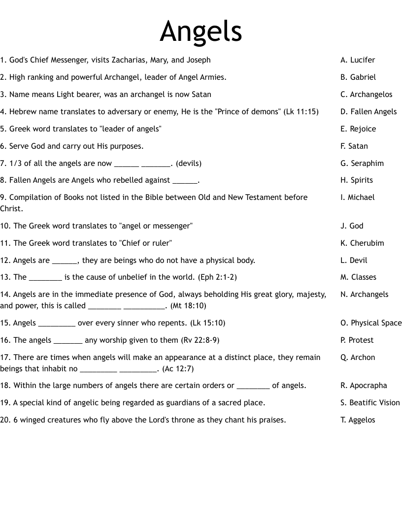 be an angel crossword clue be an angel crossword clue
