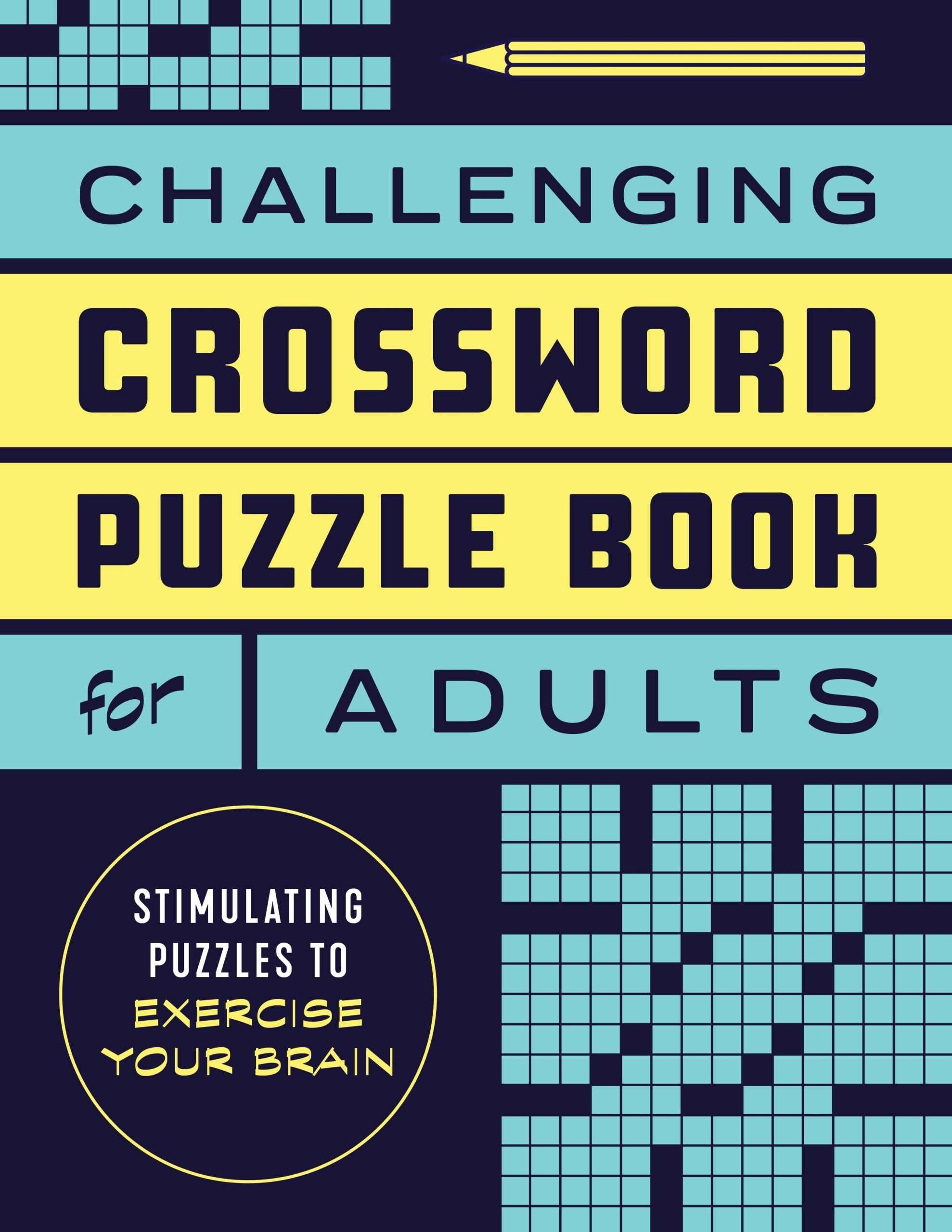 Challenging Crossword Puzzle Book For Adults By Rockridge Press Penguin Books Australia