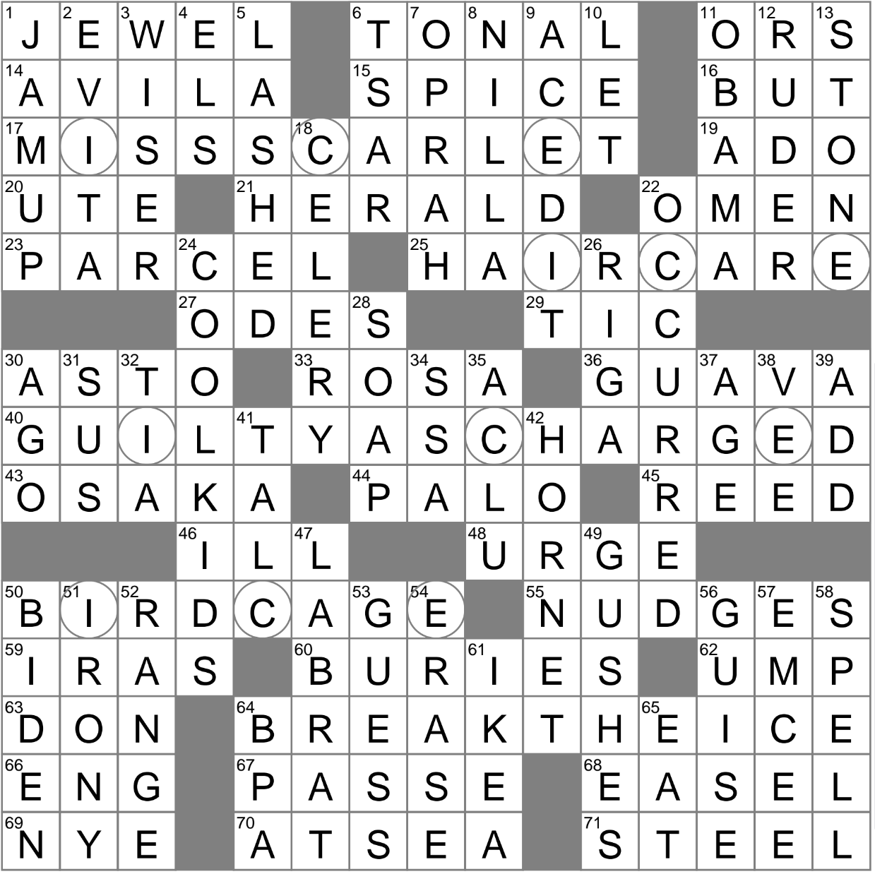 Crown Sparkler Crossword Clue Archives LAXCrossword