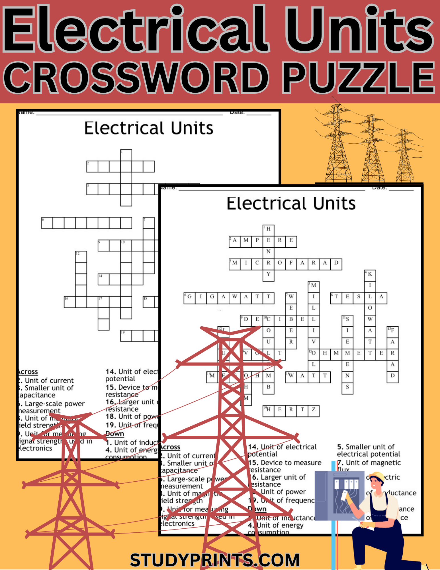 crossword clue electrical units crossword clue electrical units