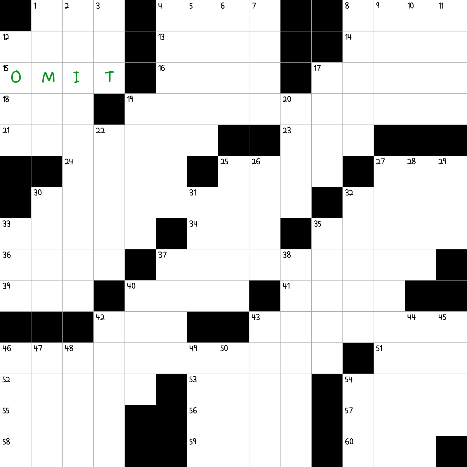 not to mention crossword clue