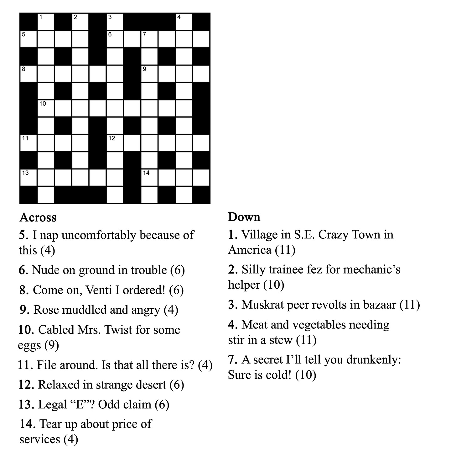 stir up crossword puzzle clue