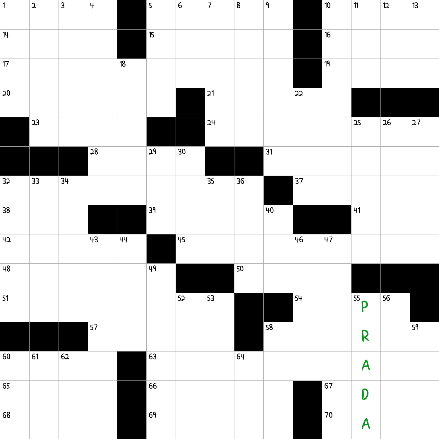 Italian Fashion House NYT Crossword Clue March 10 2025