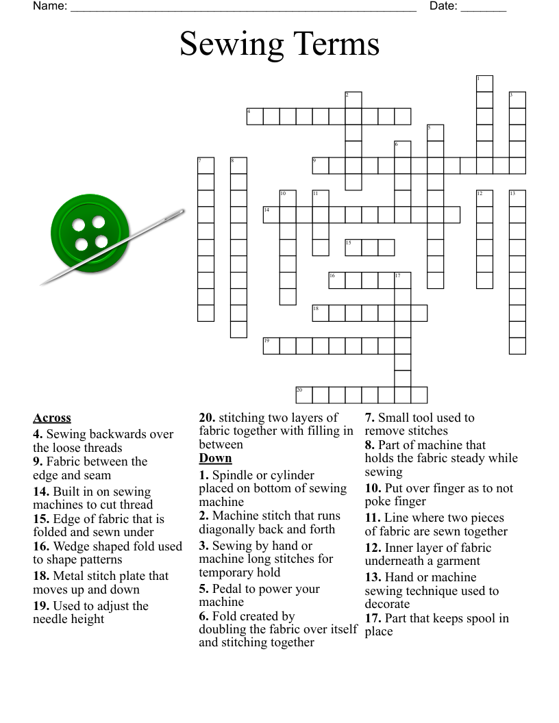 threaded fastener crossword clue